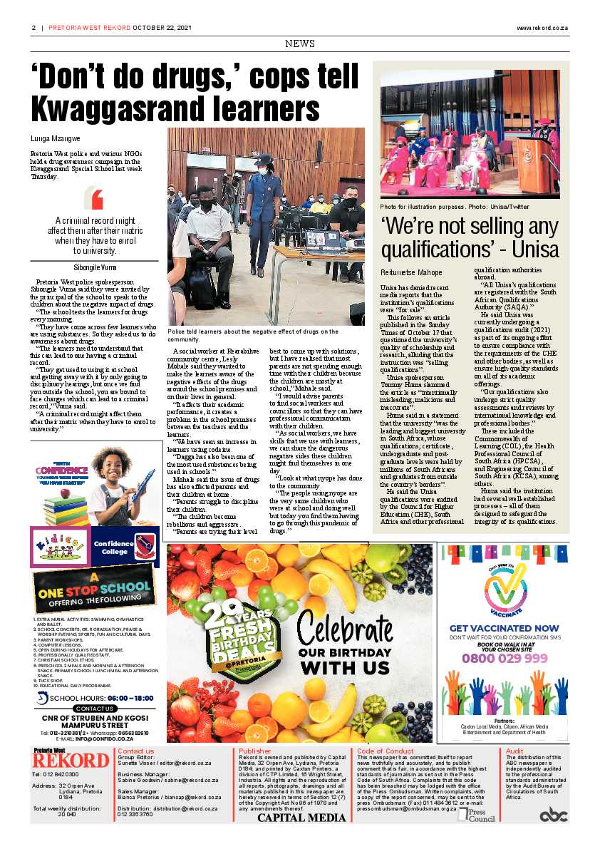 Rekord West 22 October 2021 page 2