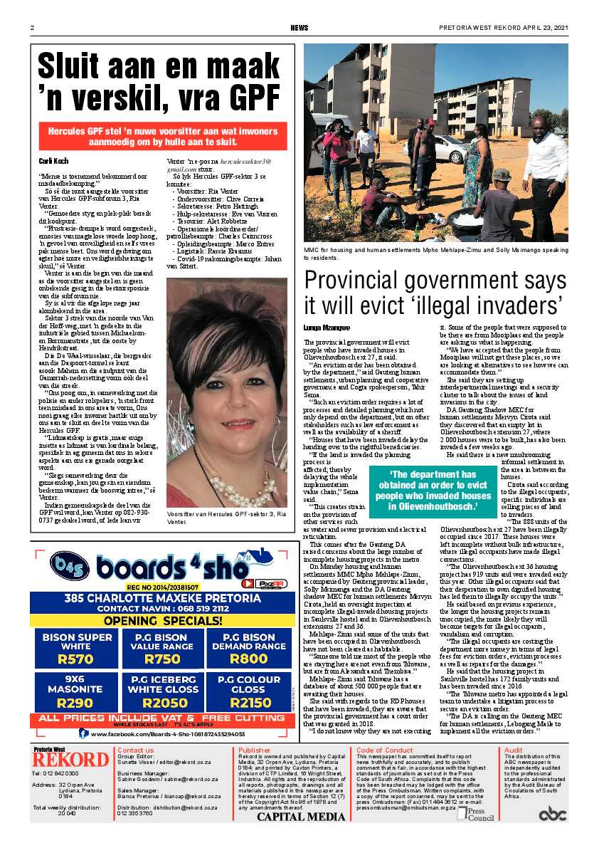 Rekord West 23 April 2021 page 2