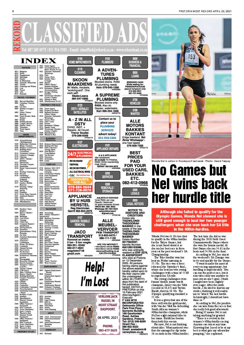 Rekord West 23 April 2021 page 6