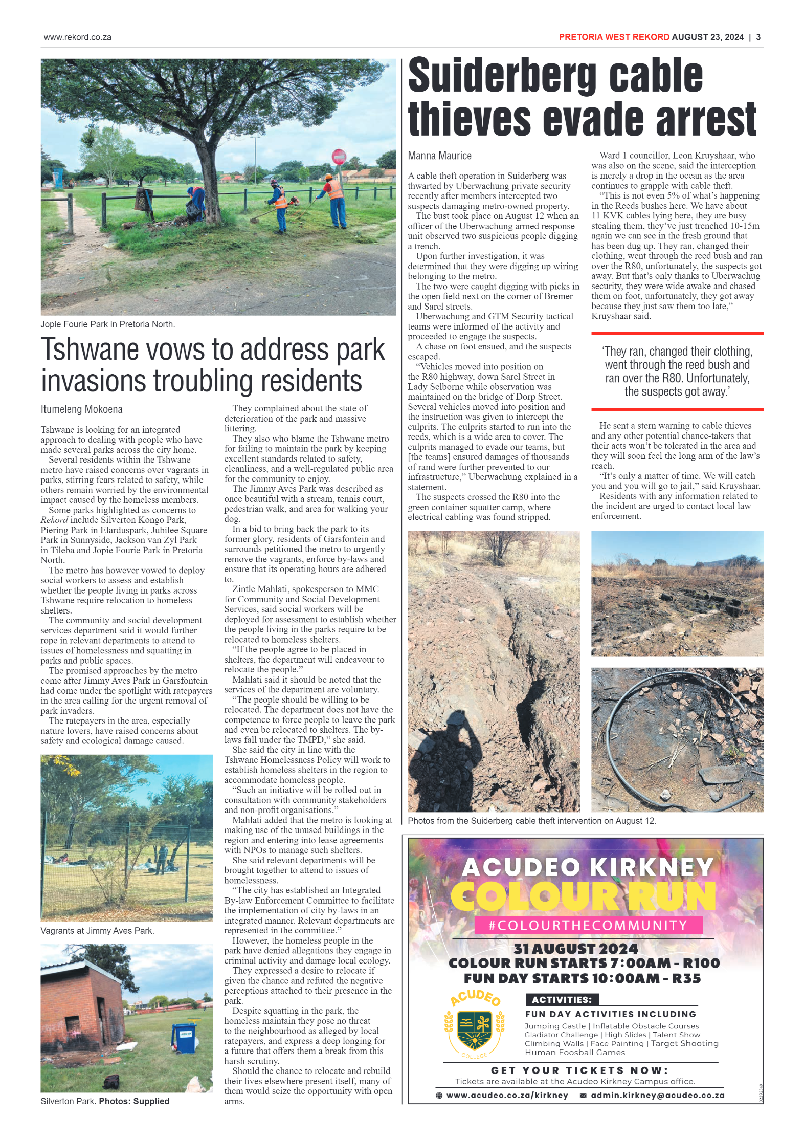 Rekord West 23 August 2024 page 3