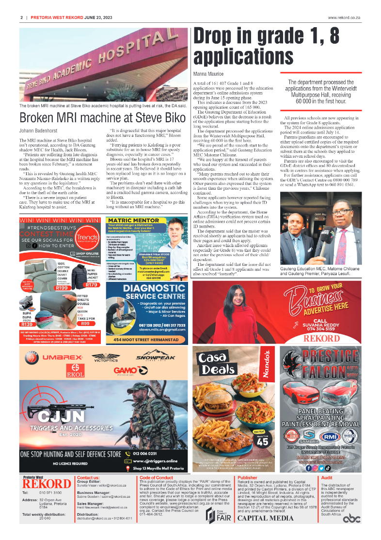 Rekord West 23 June 2023 page 2