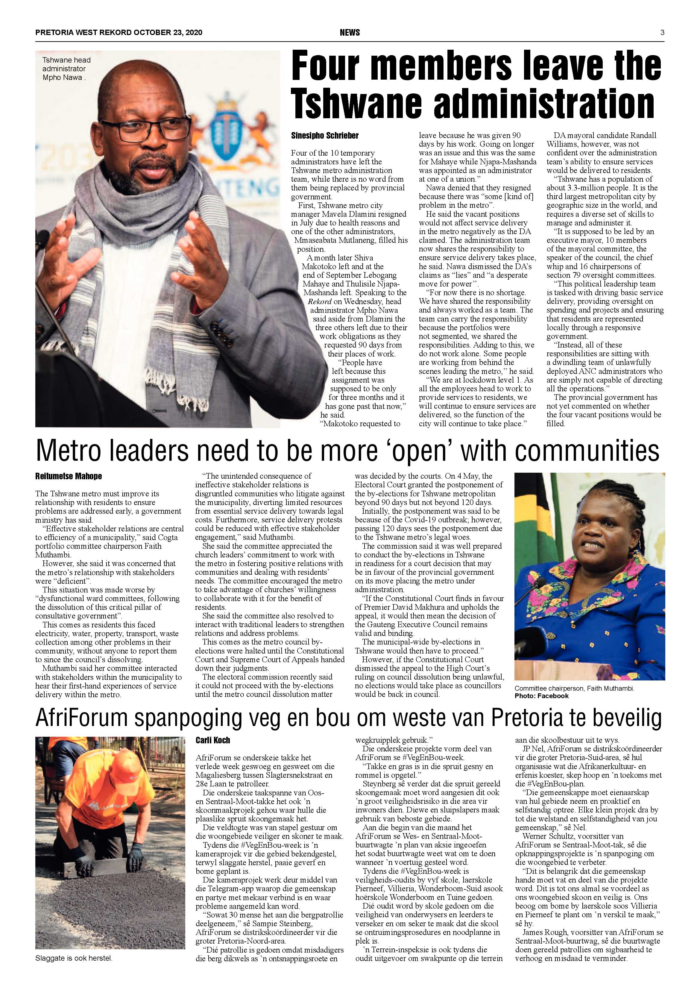 Rekord West 23 October 2020 page 3