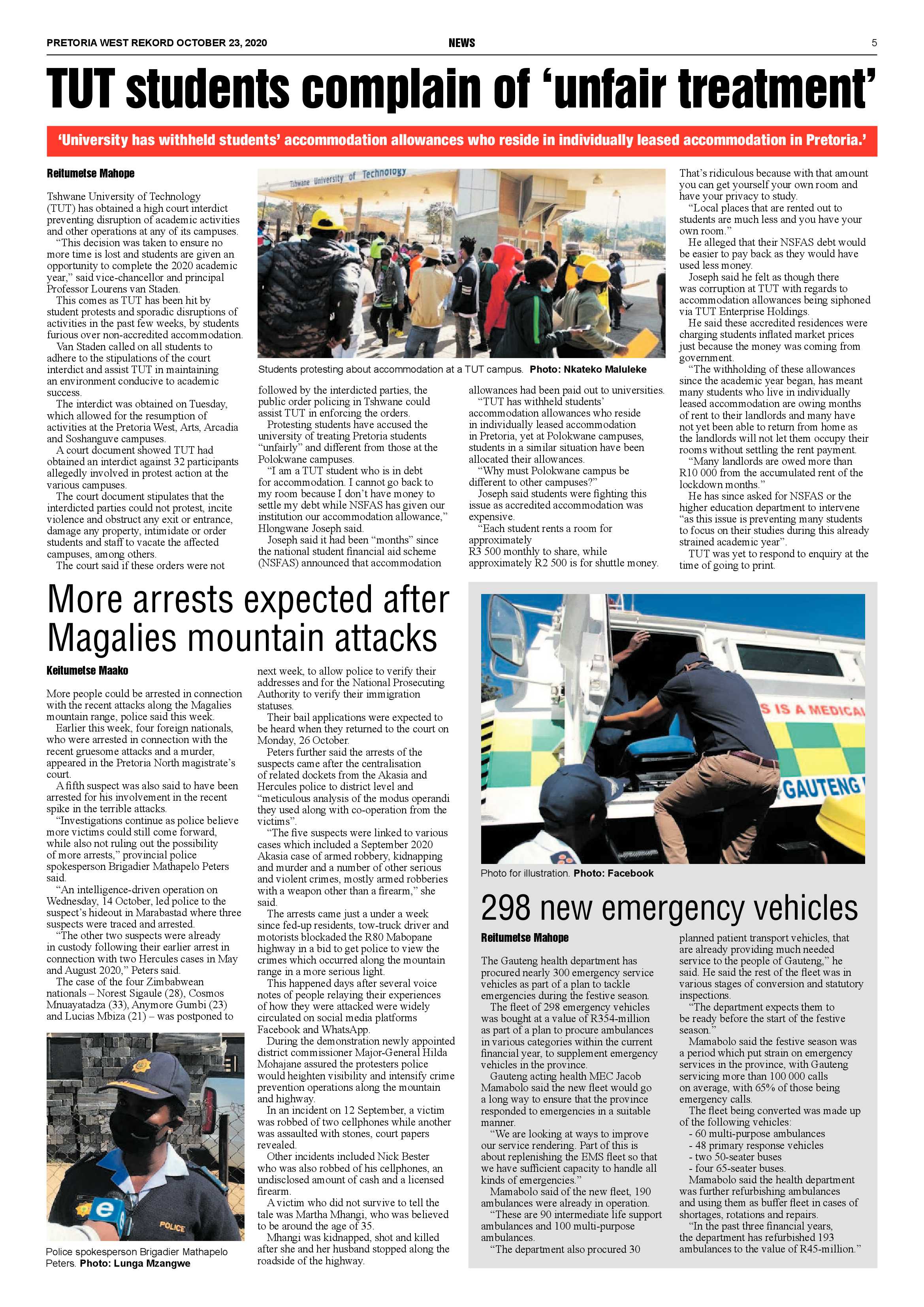 Rekord West 23 October 2020 page 5