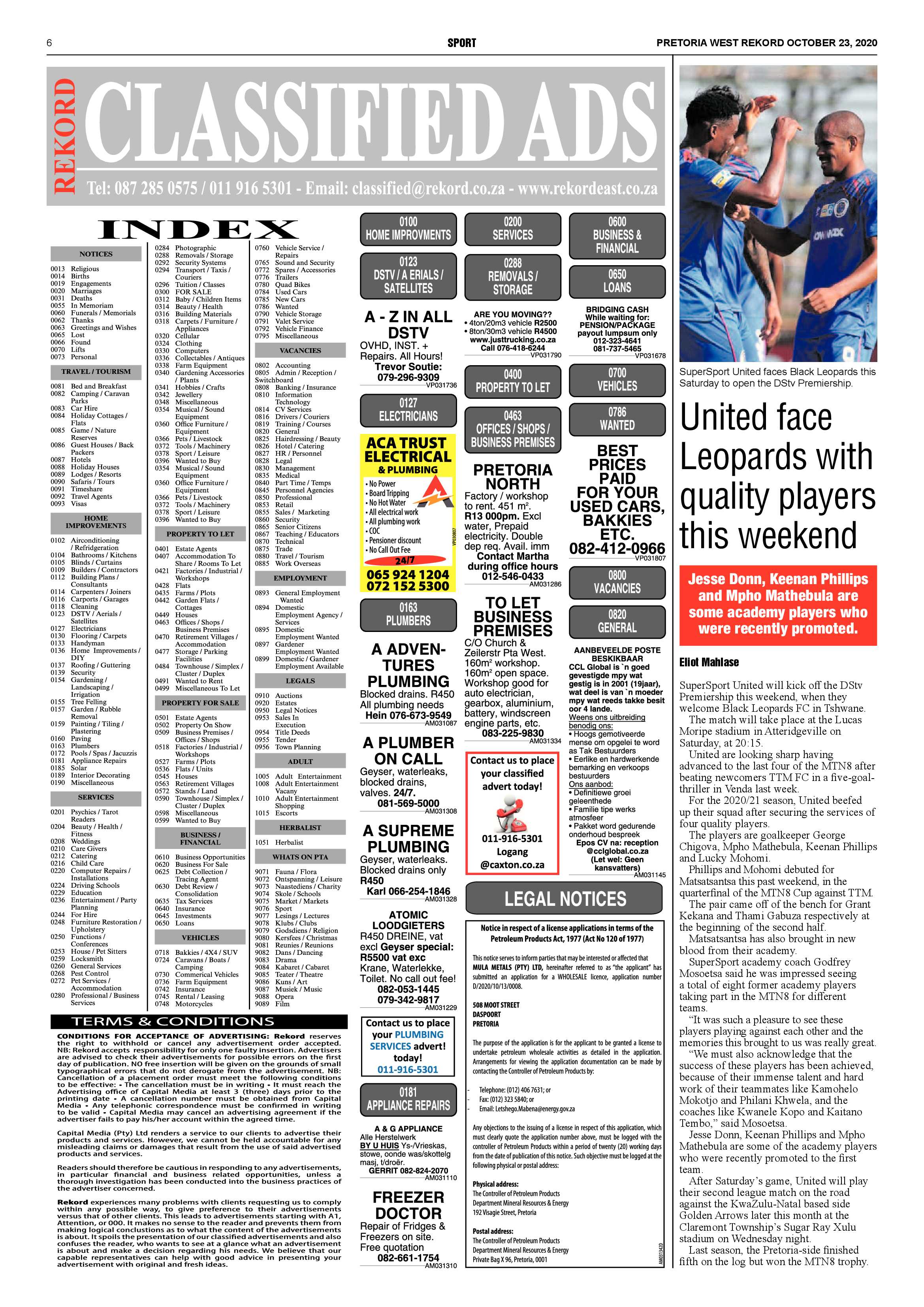 Rekord West 23 October 2020 page 6