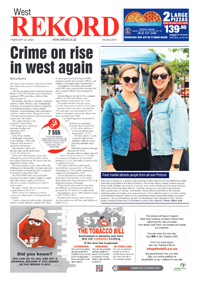 Rekord  West 24 February 2023 page 1