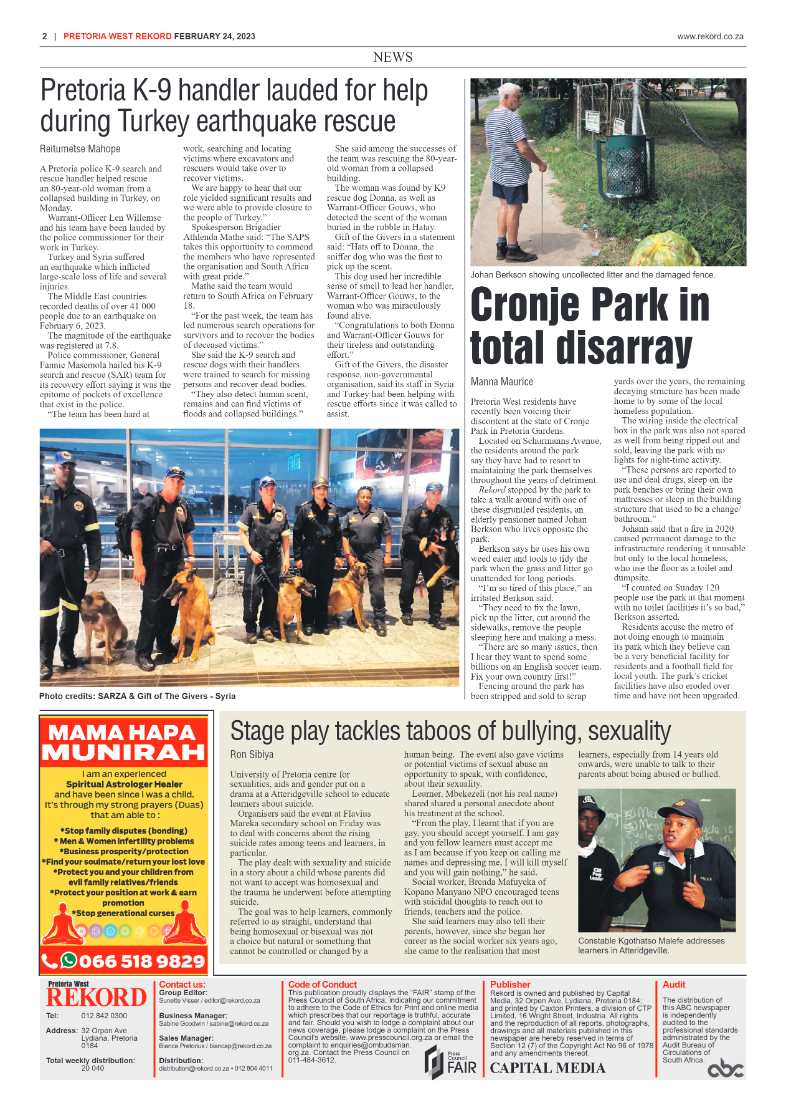Rekord  West 24 February 2023 page 2