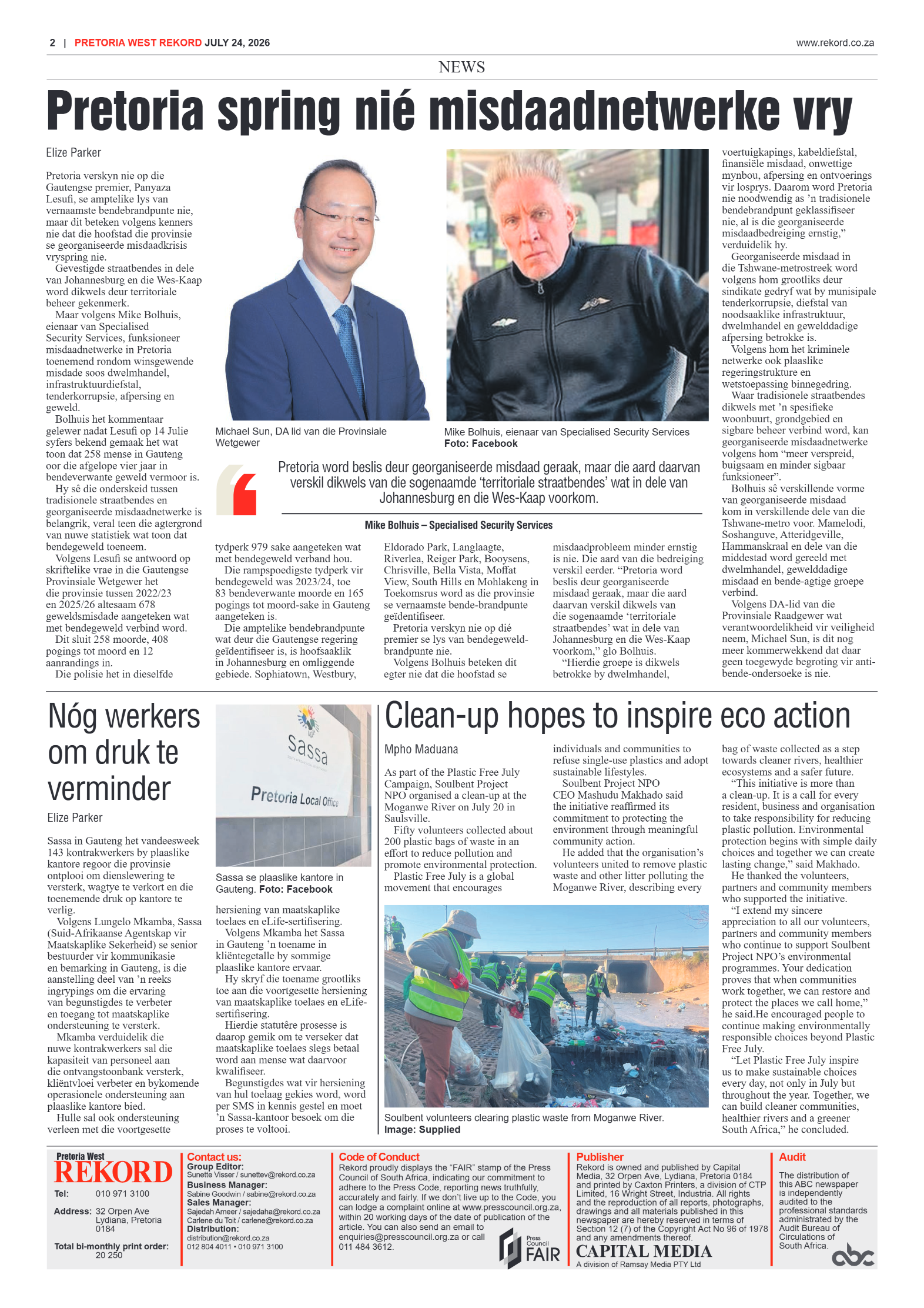 Rekord West 24 July 2026 page 2