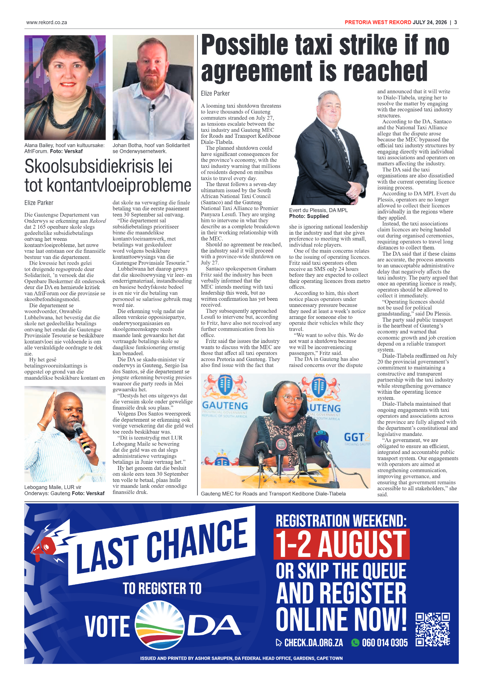 Rekord West 24 July 2026 page 3