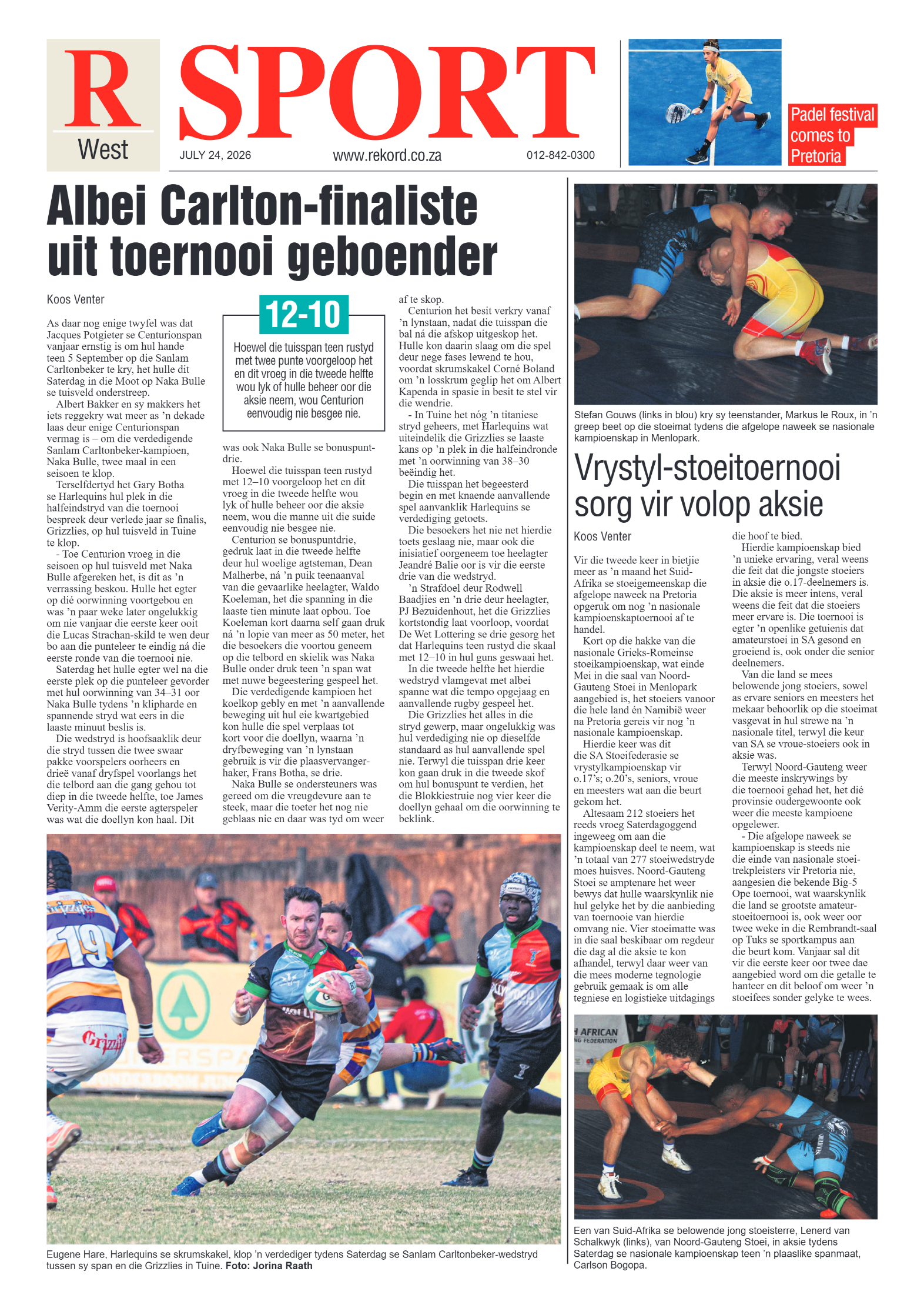 Rekord West 24 July 2026 page 8