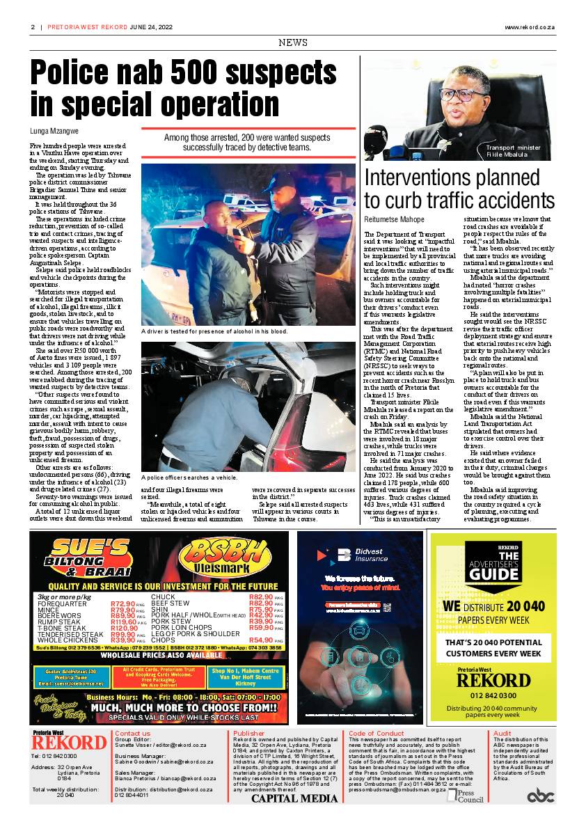Rekord West 24 June 2022 page 2