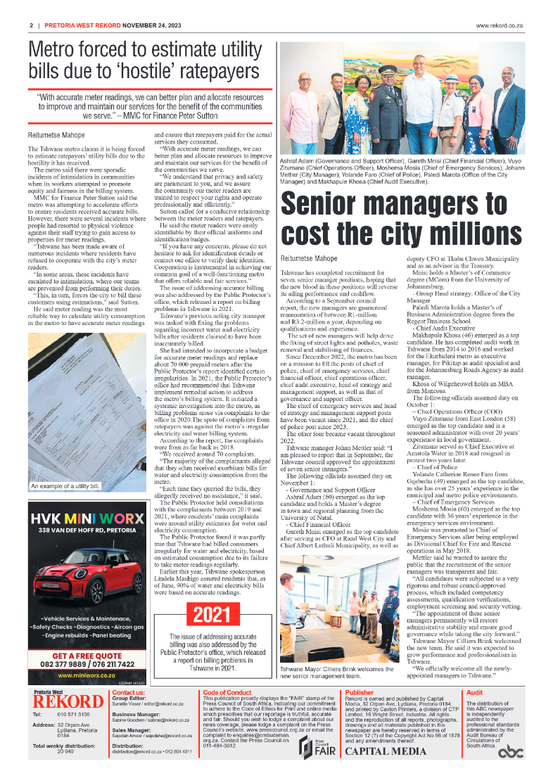 Rekord West 24 November 2023 page 2