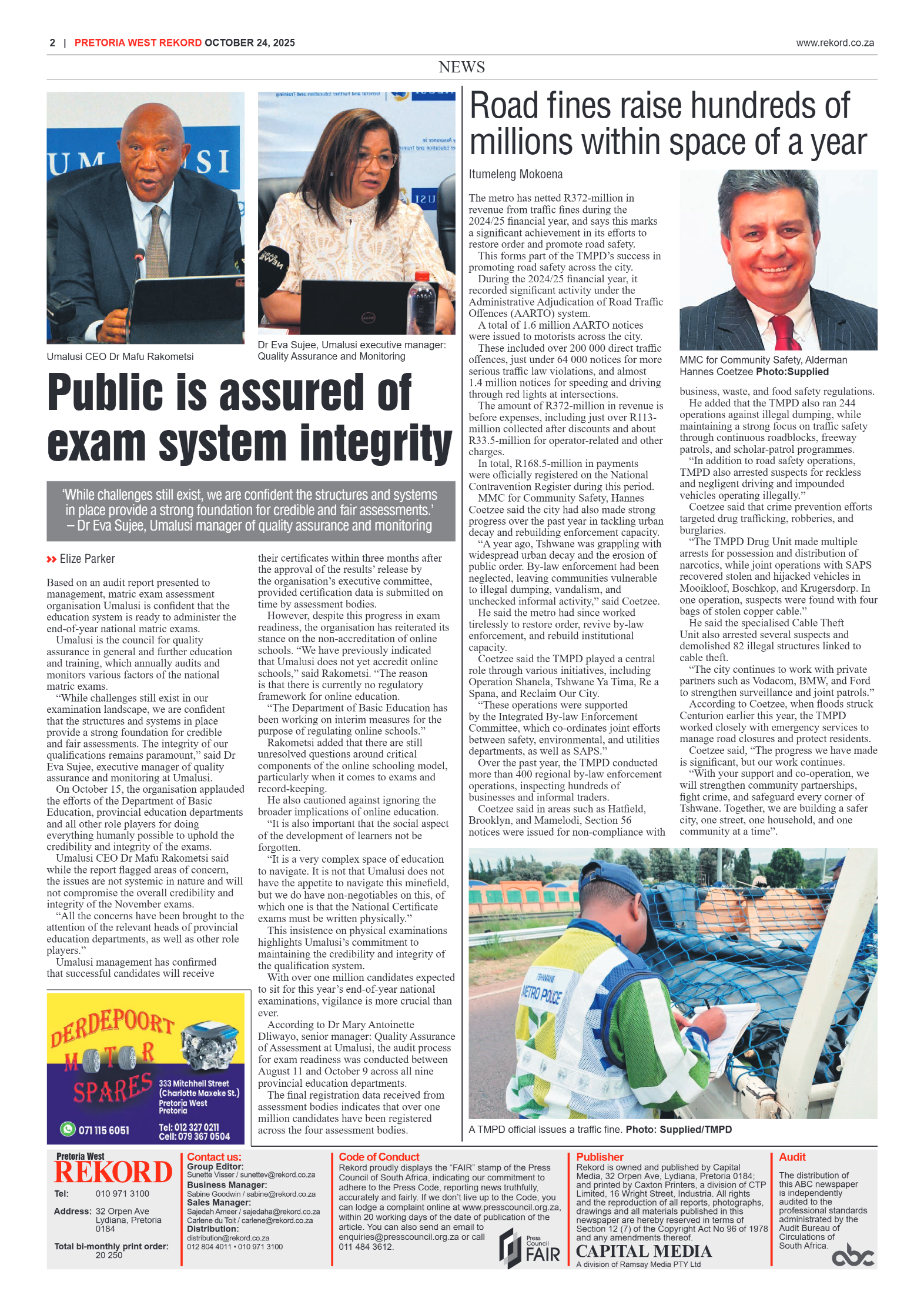 Rekord West 24 October 2025 page 2