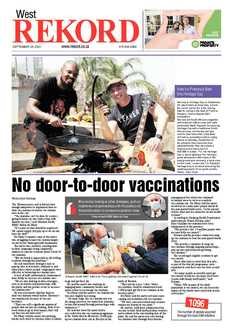 Rekord West 24 September 2021