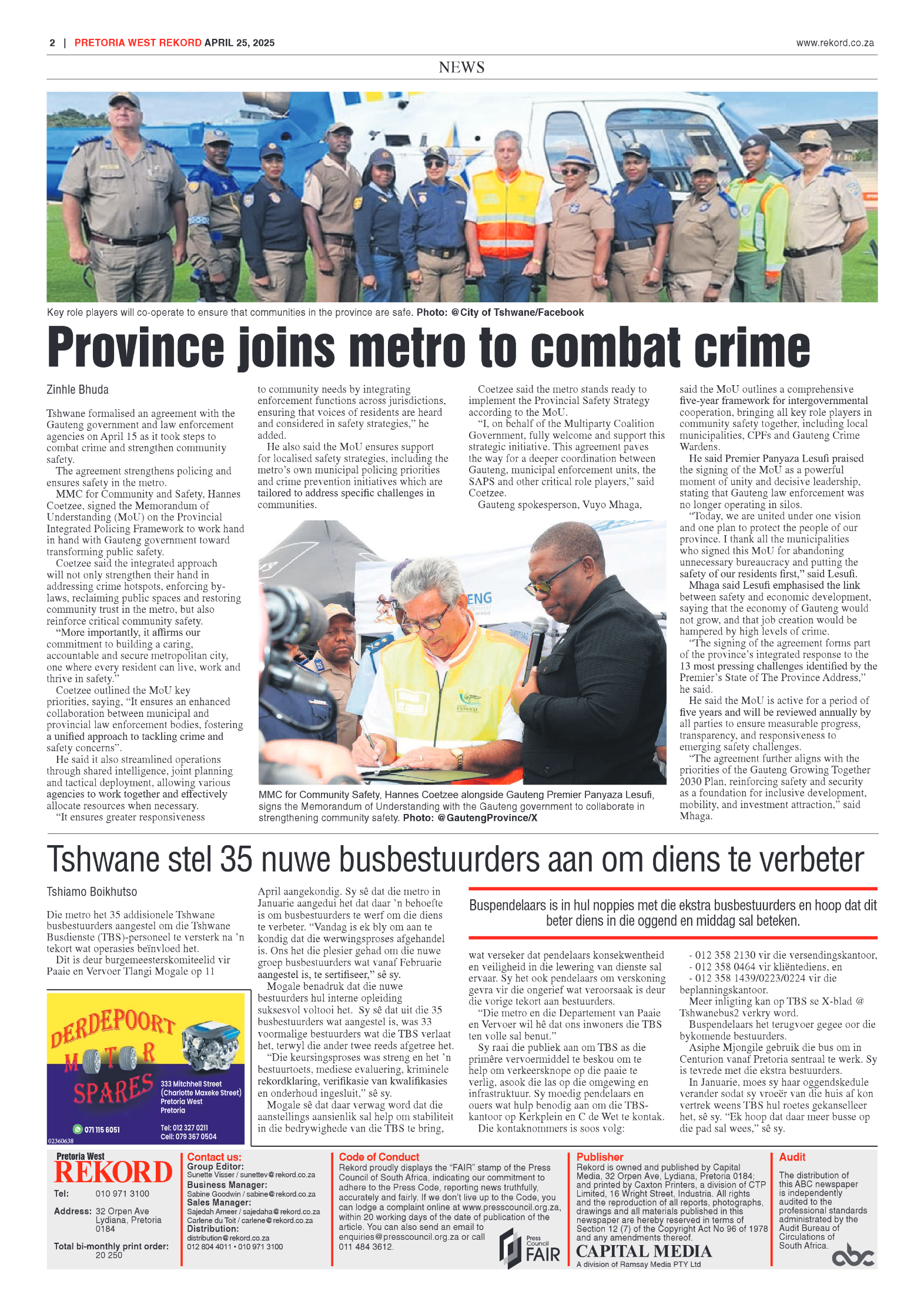Rekord West 25 April 2025 page 2
