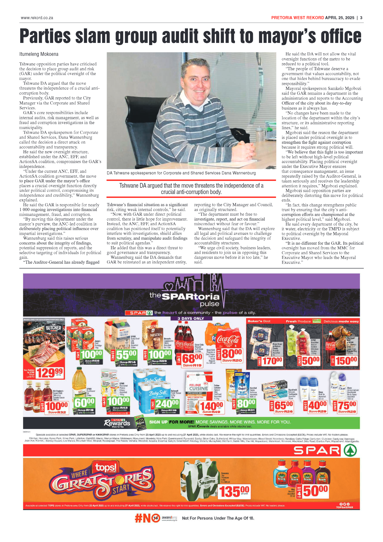 Rekord West 25 April 2025 page 3