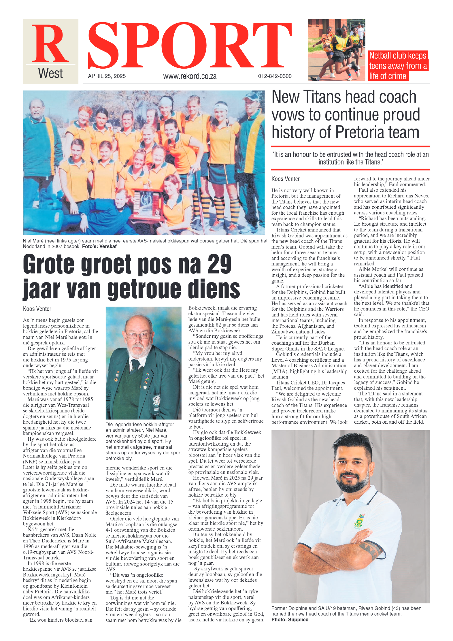 Rekord West 25 April 2025 page 8