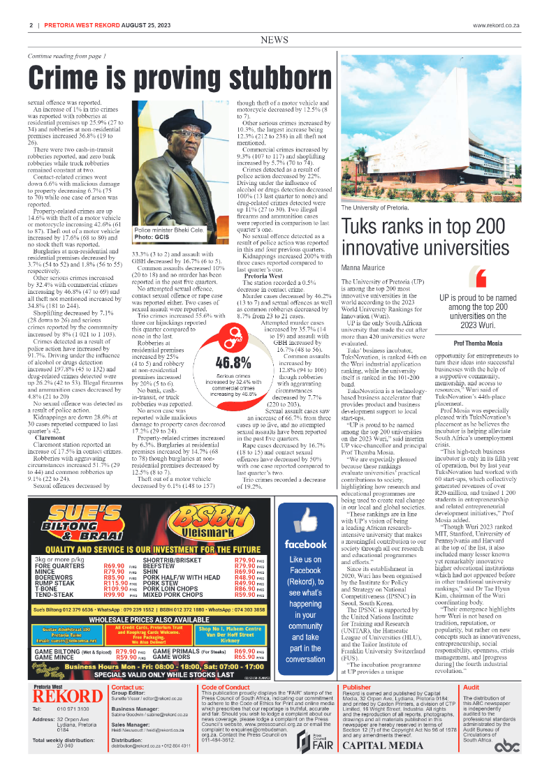 Rekord West 25 August 2023 page 2