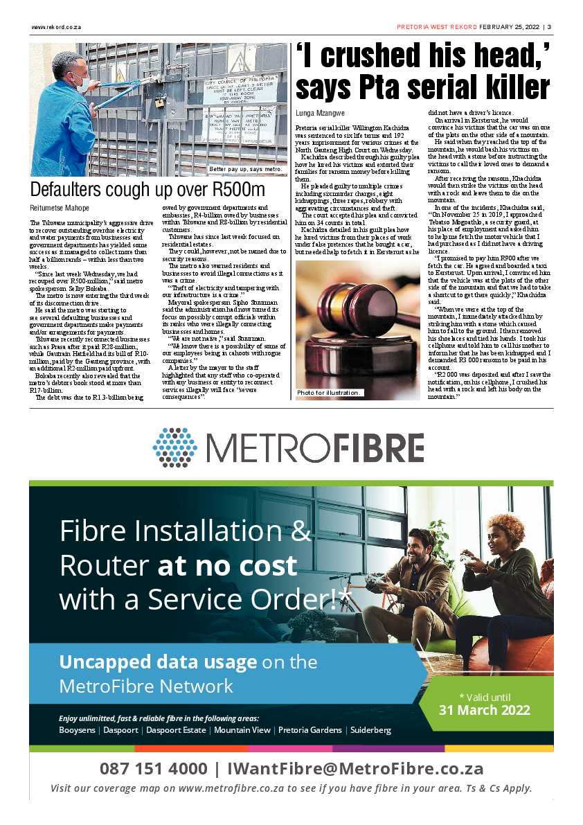 Rekord West 25 February 2022 page 3