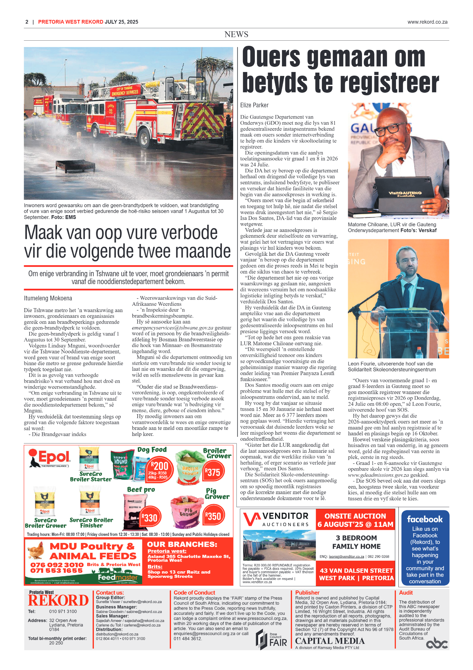 Rekord West 25 July 2025 page 2