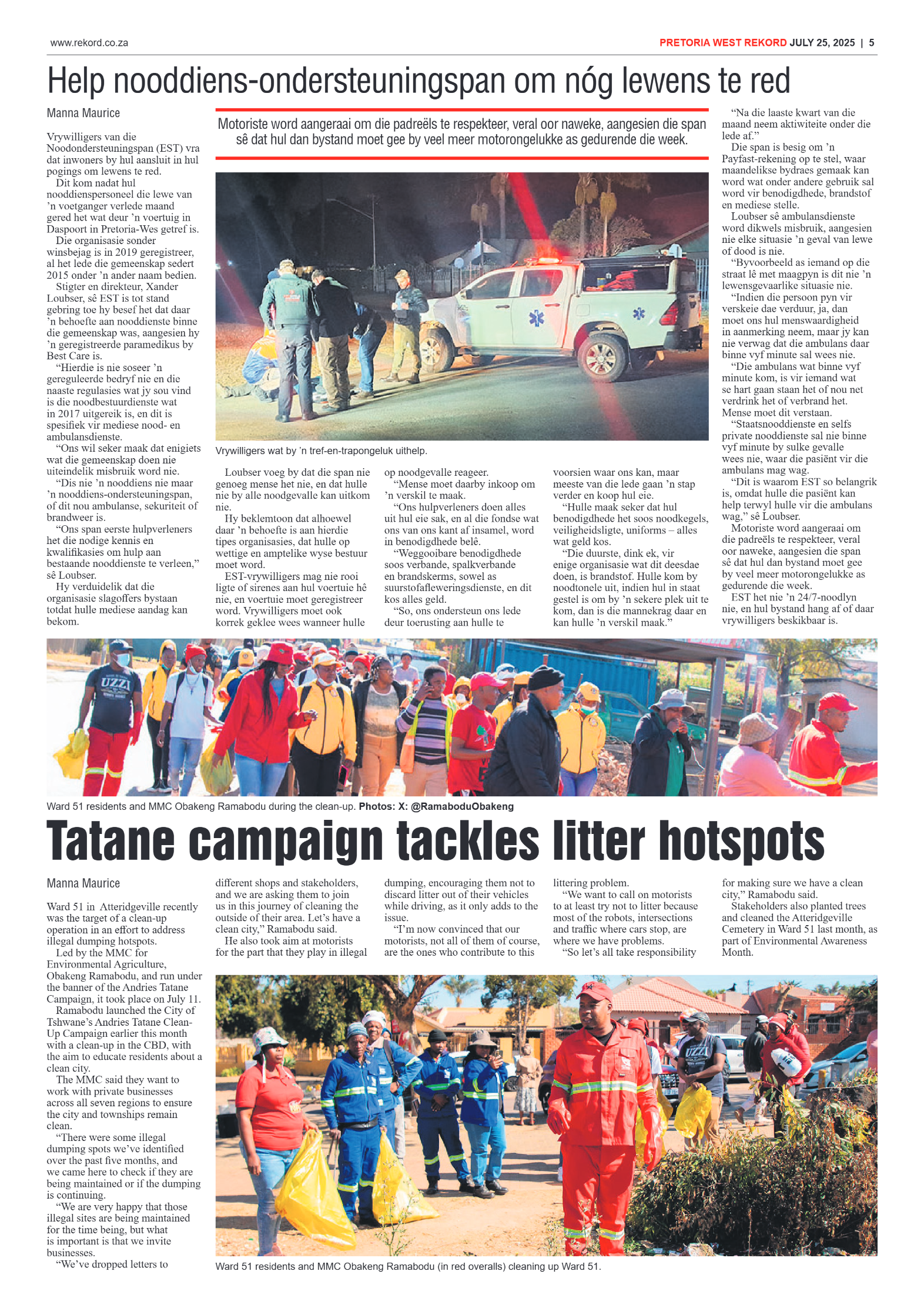 Rekord West 25 July 2025 page 5