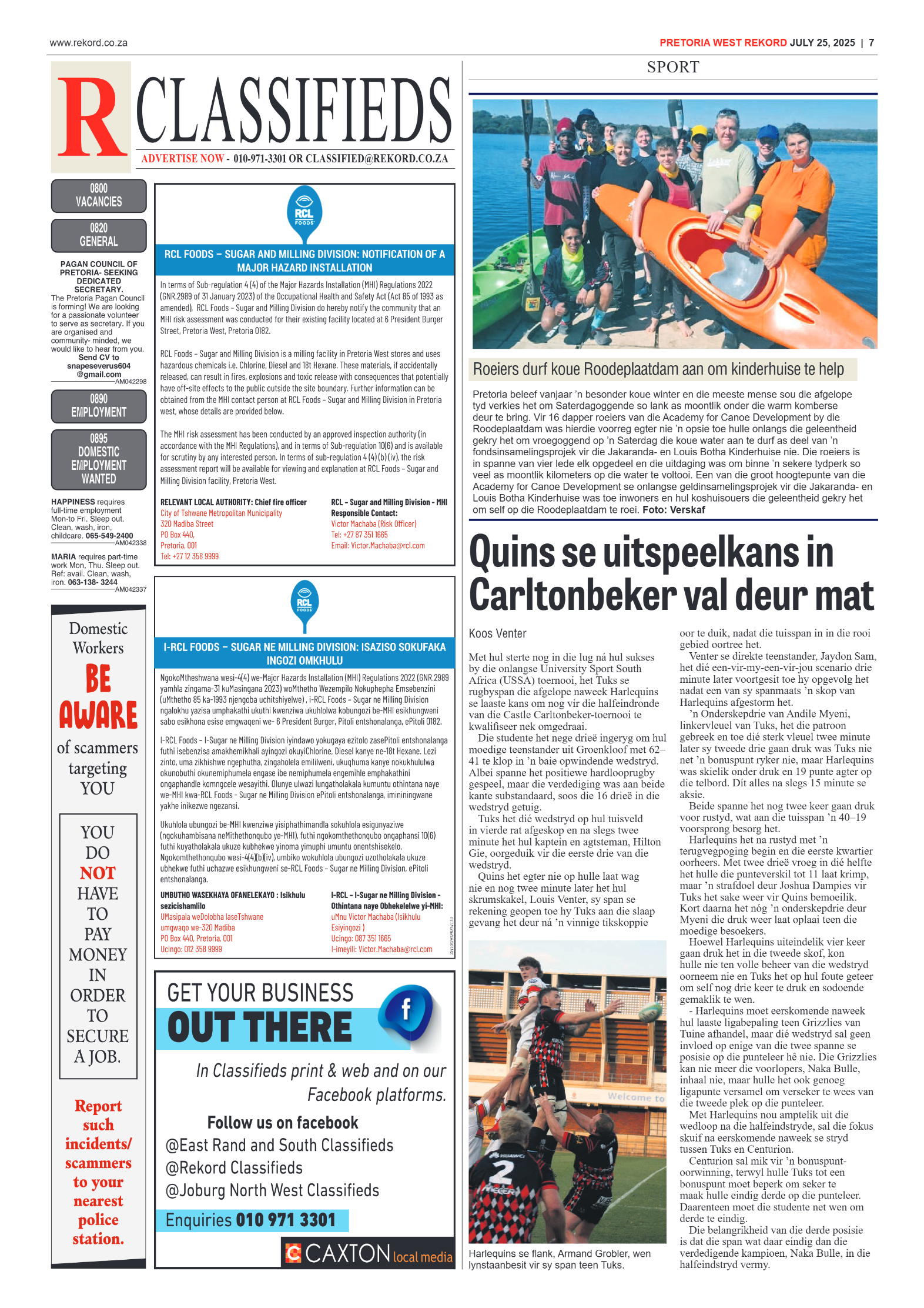 Rekord West 25 July 2025 page 7