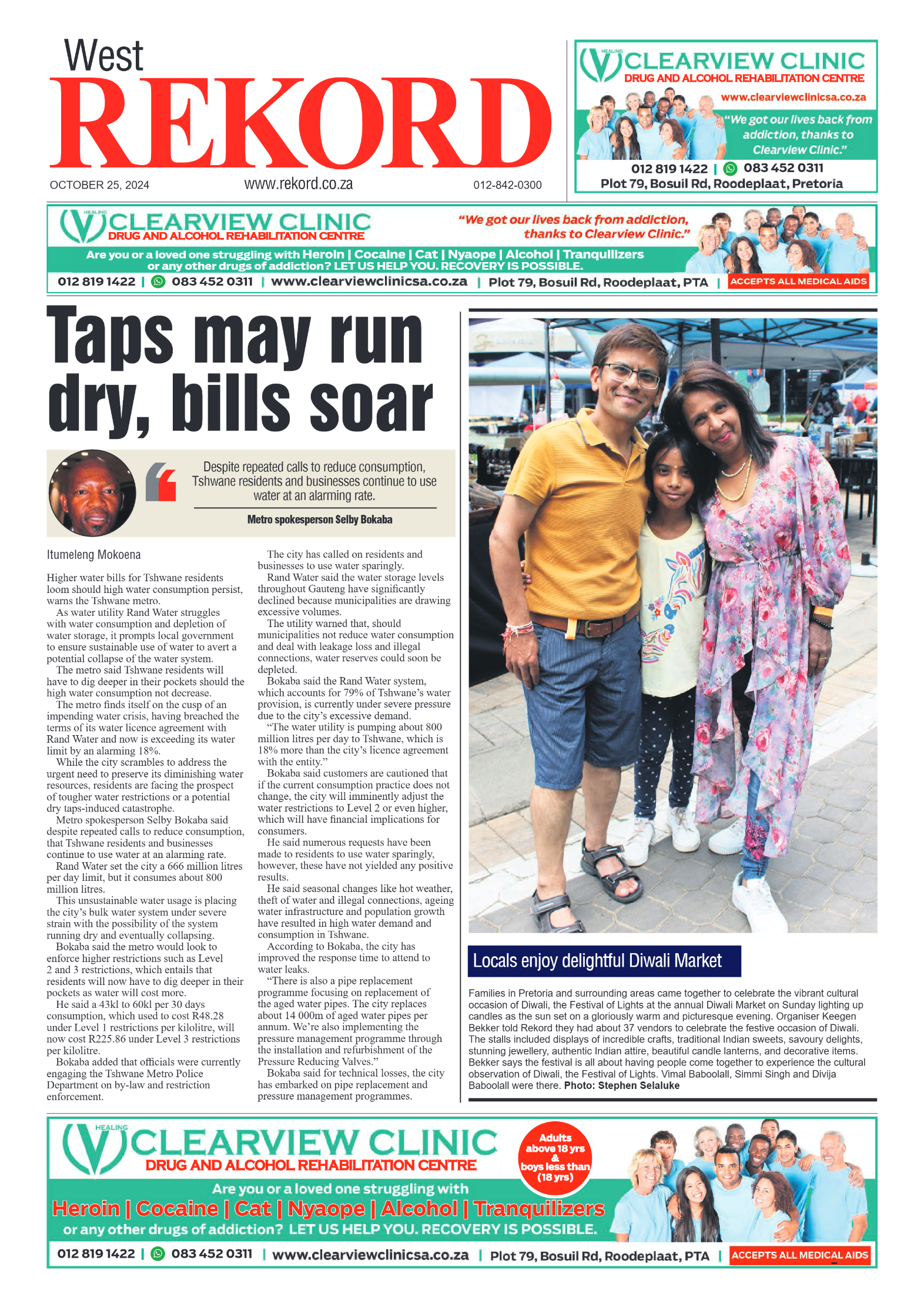 Rekord West 25 October 2024 page 1