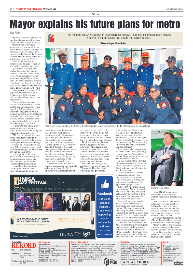 Rekord West 26 April 2024 page 2