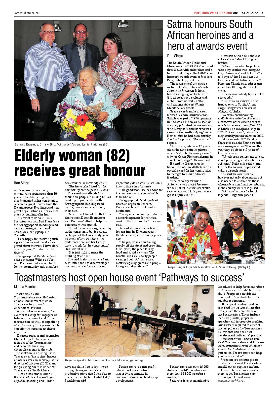 Rekord West 26 August 2022 page 5