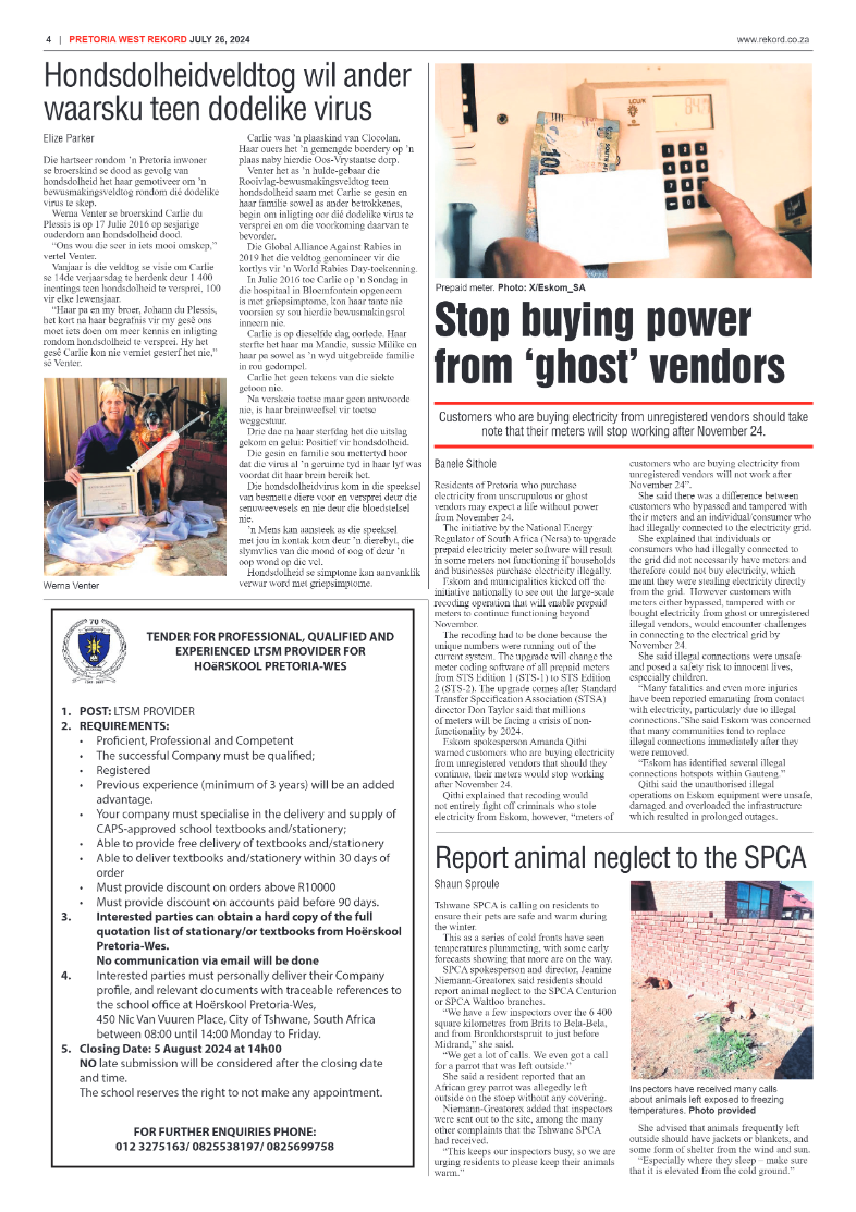 Rekord West 26 July 2024 page 4