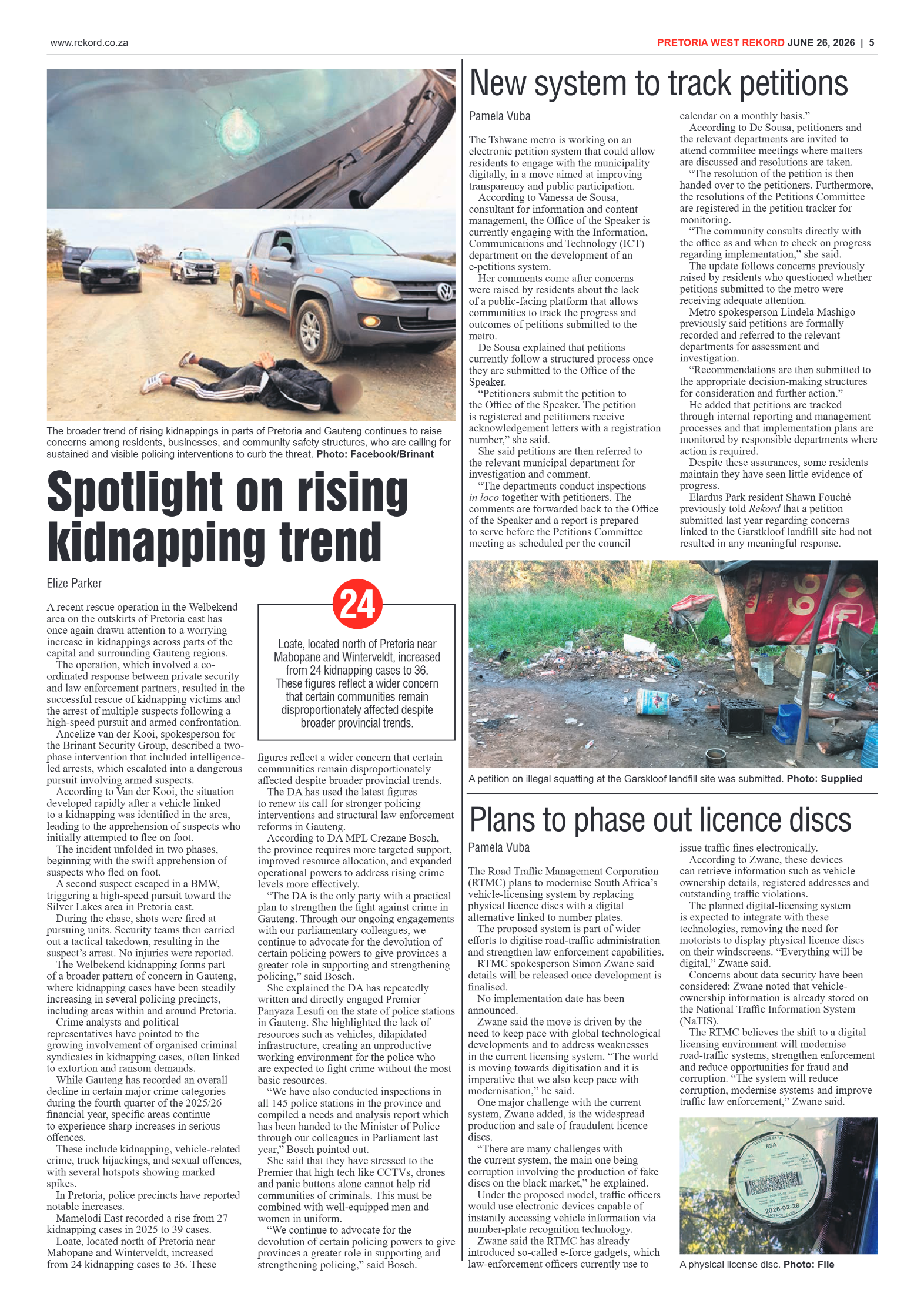 Rekord West 26 June 2026 page 5