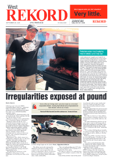 Rekord West 26 September 2025