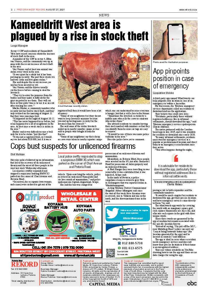 Rekord West 27 August 2021 page 2