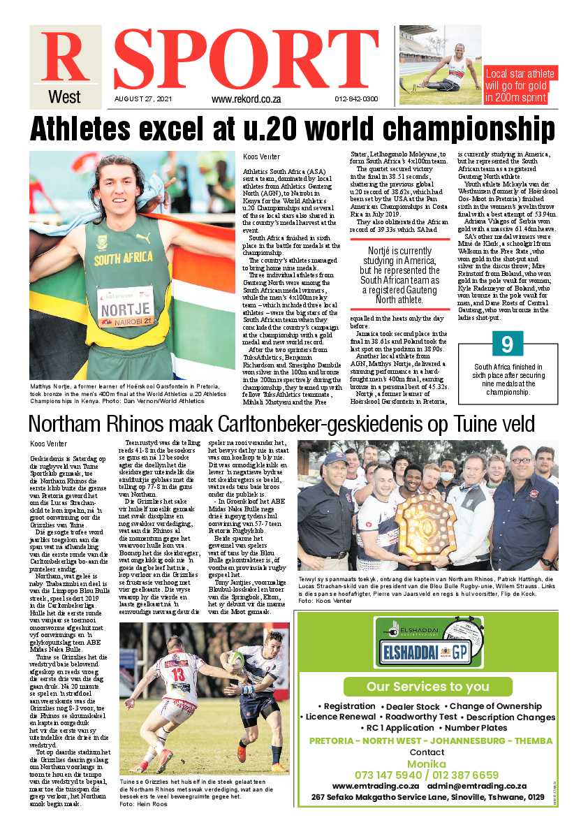 Rekord West 27 August 2021 page 8