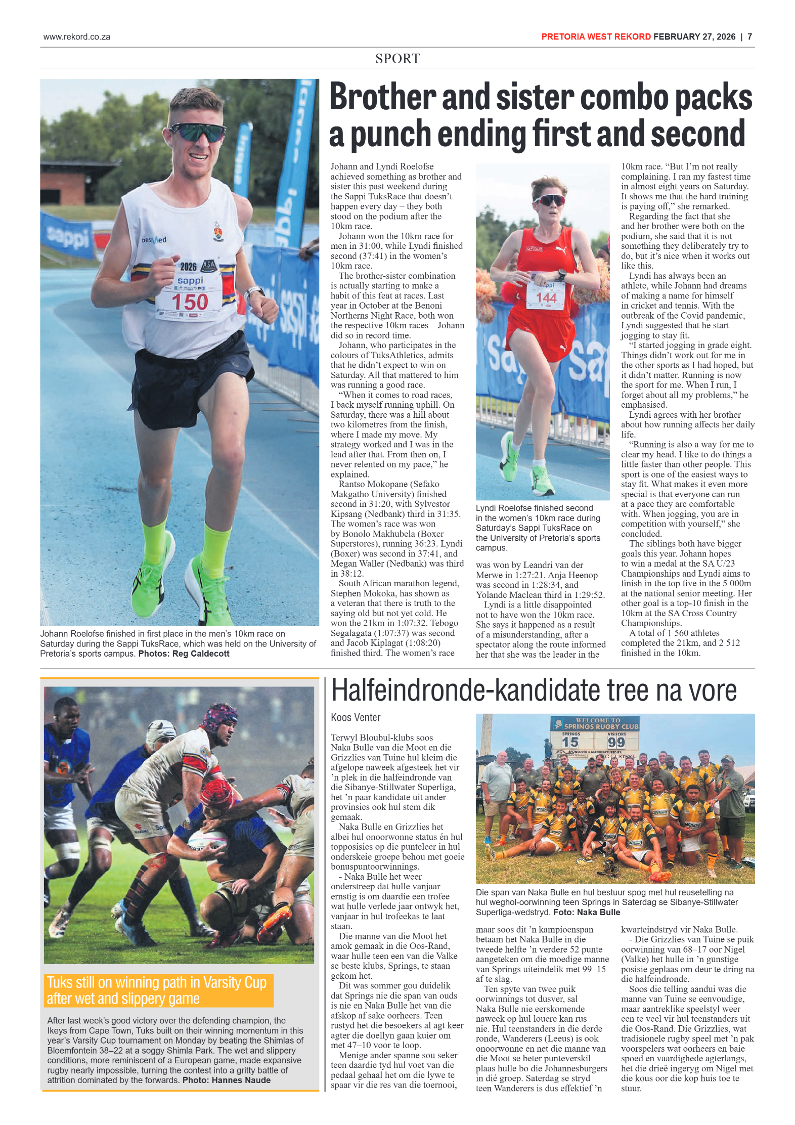 Rekord West 27 February 2026 page 7