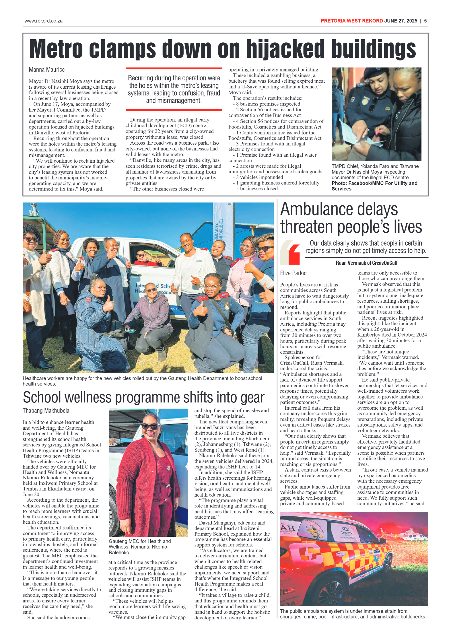 Rekord West 27 June 2025 page 5