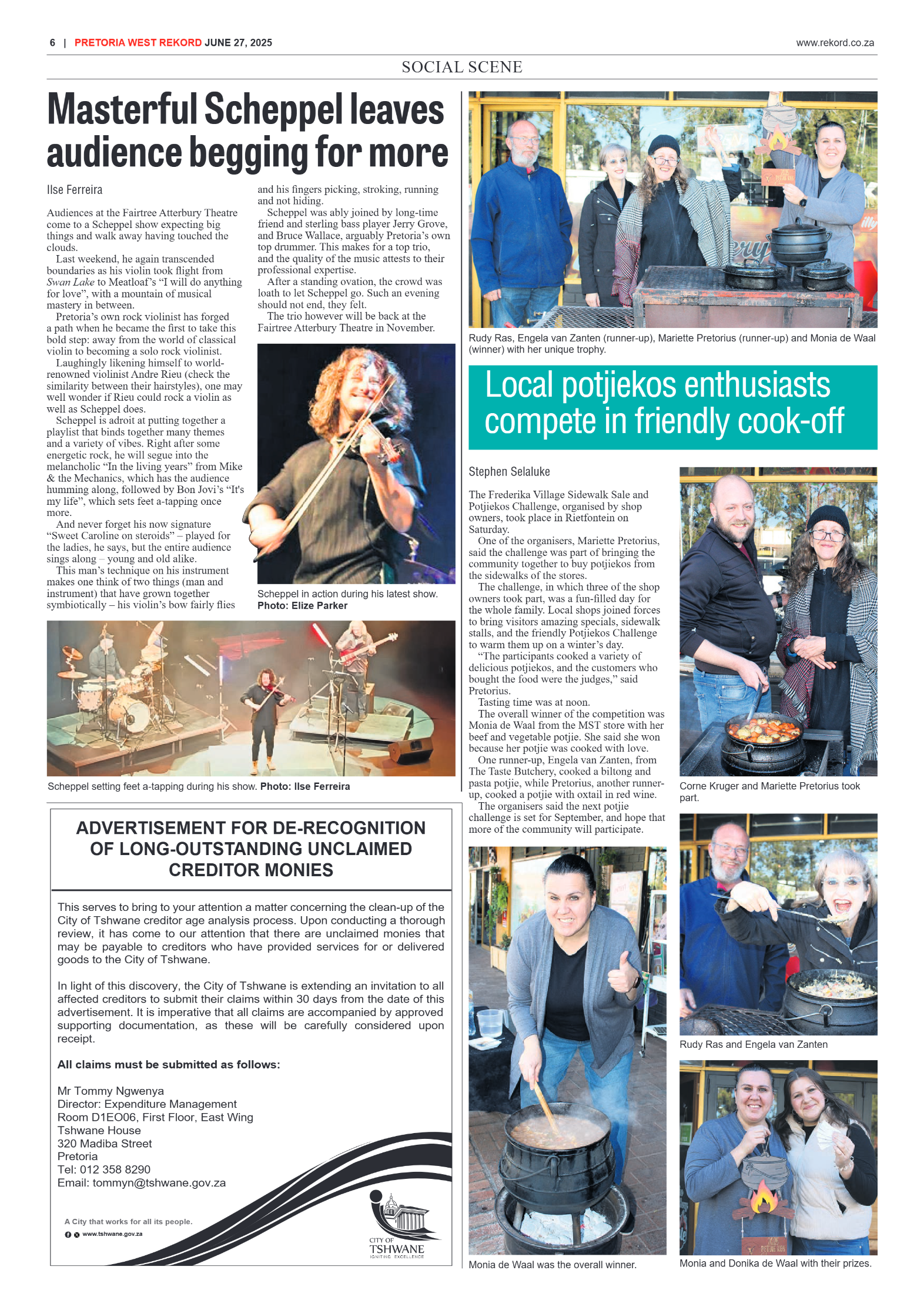 Rekord West 27 June 2025 page 6
