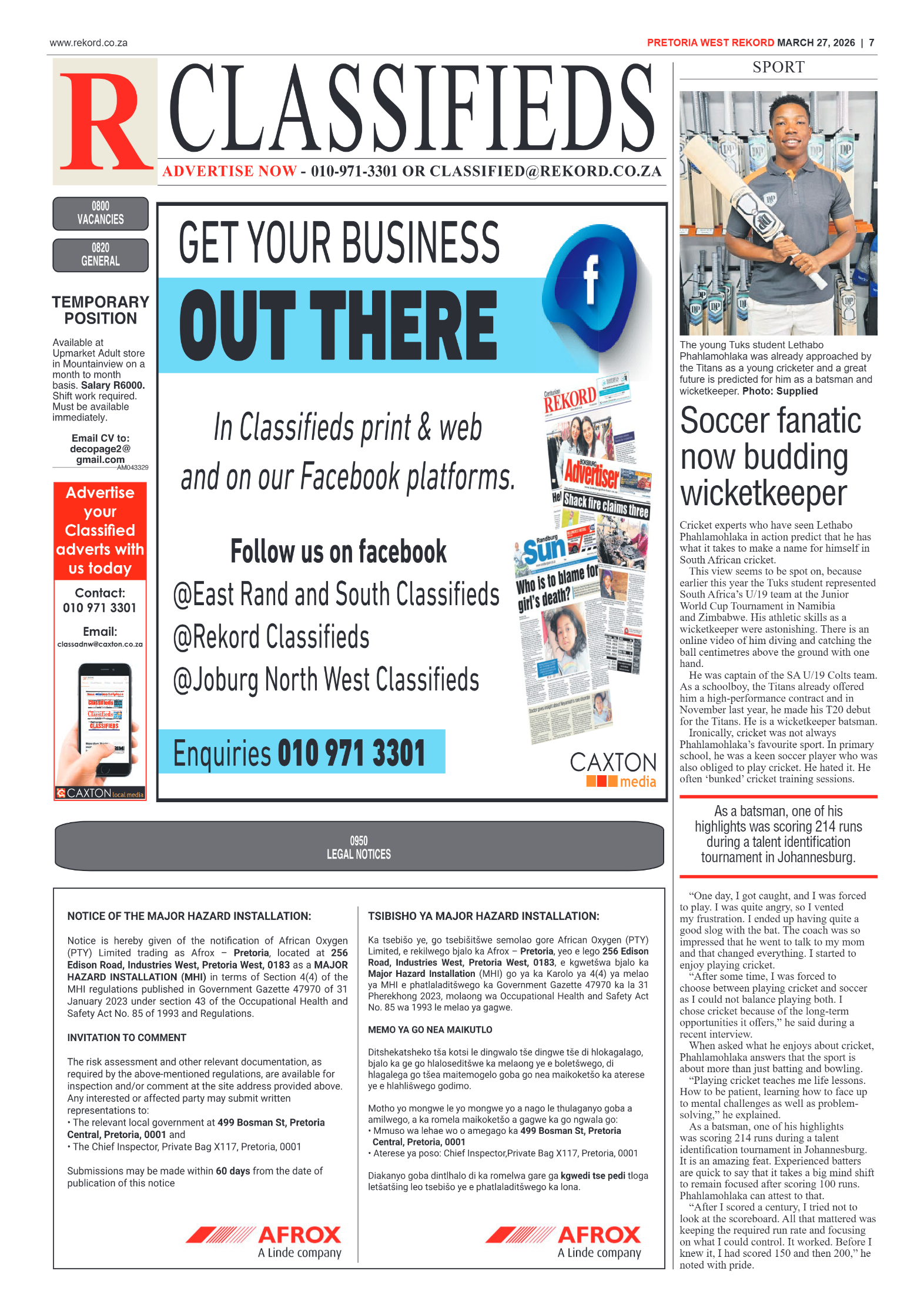 Rekord West 27 March 2026 page 7