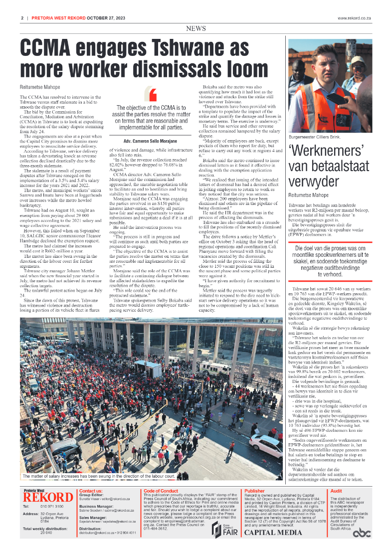 Rekord West 27 October 2023 page 2