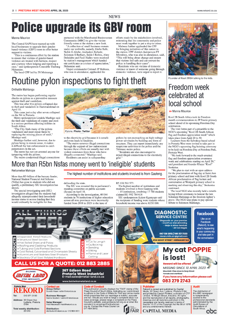 Rekord West 28 April 2023 page 2