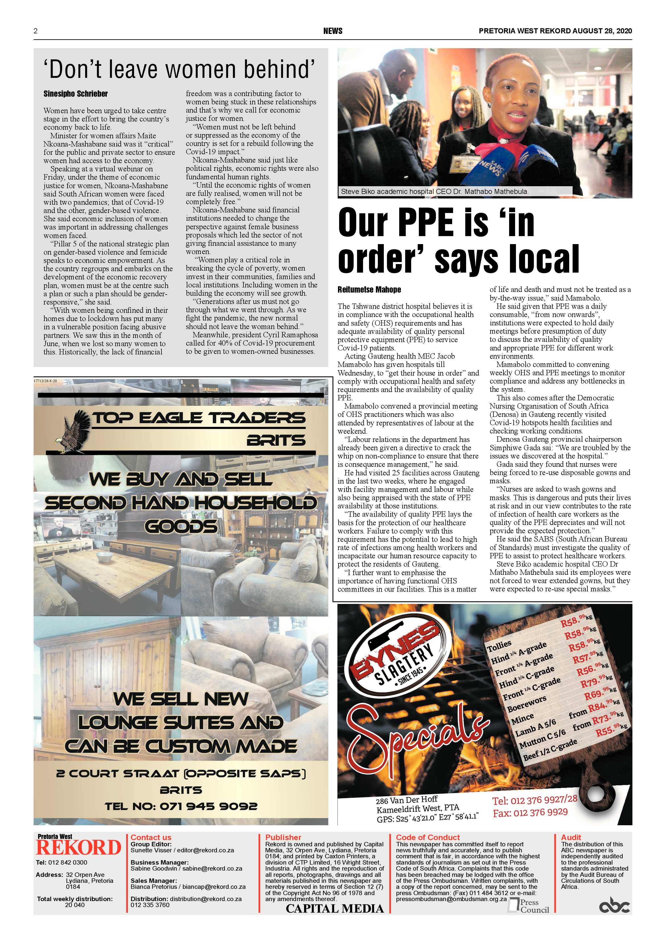 Rekord West 28 August 2020 page 2