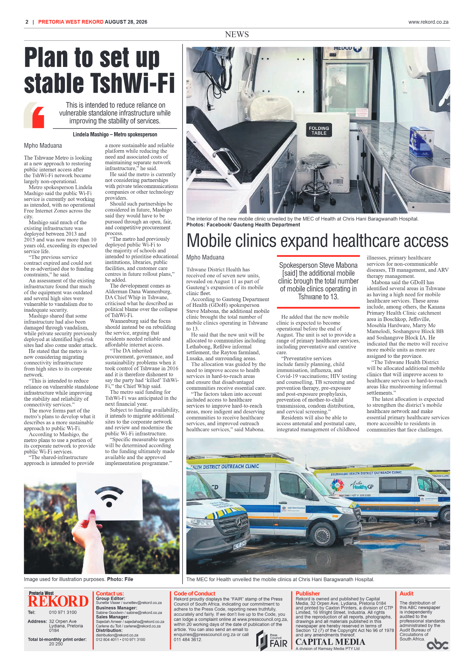 Rekord West 28 August 2026 page 2