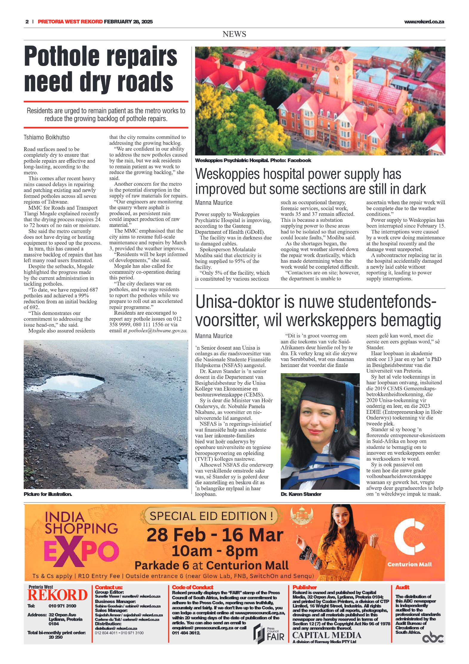 Rekord West 28 February 2025 page 2