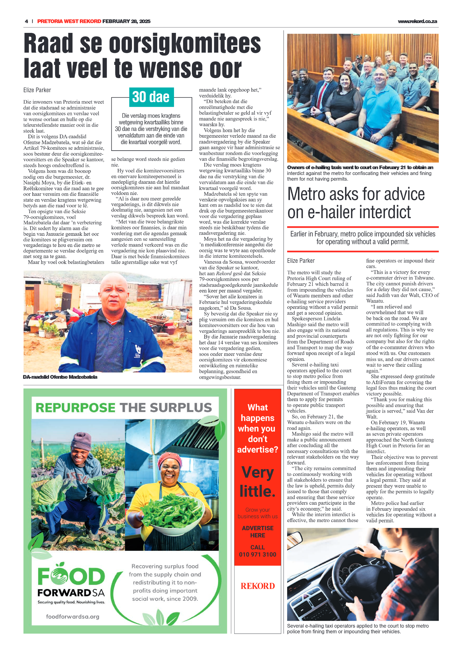 Rekord West 28 February 2025 page 4