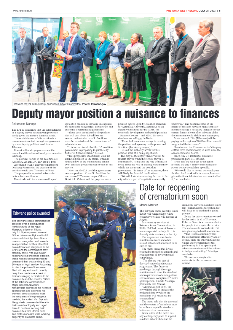 Rekord West 28 July 2023 page 5