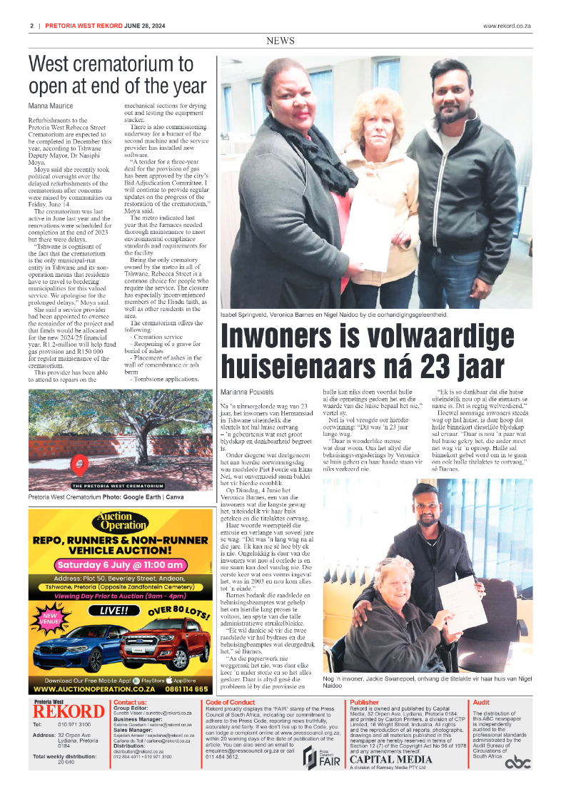 Rekord West 28 June 2024 page 2
