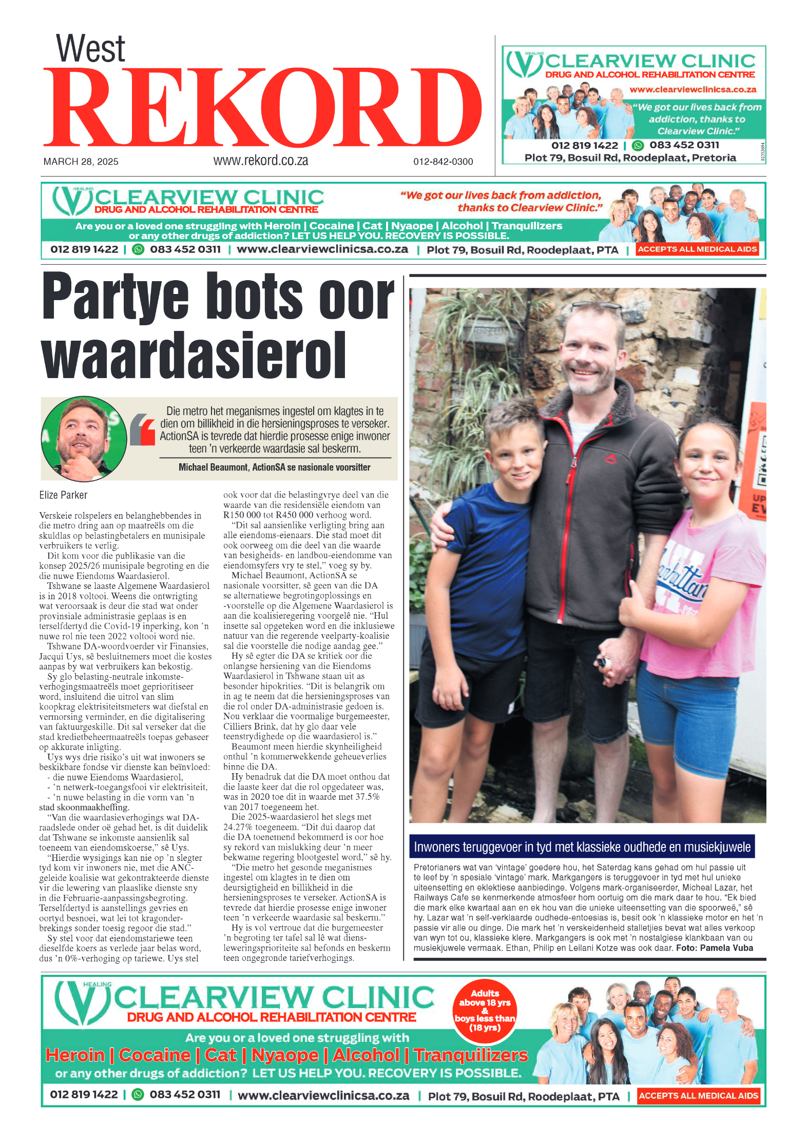 Rekord West 28 March 2025 page 1