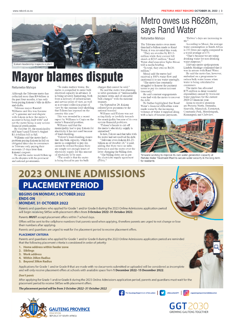 Rekord West 28 October 2022 page 3
