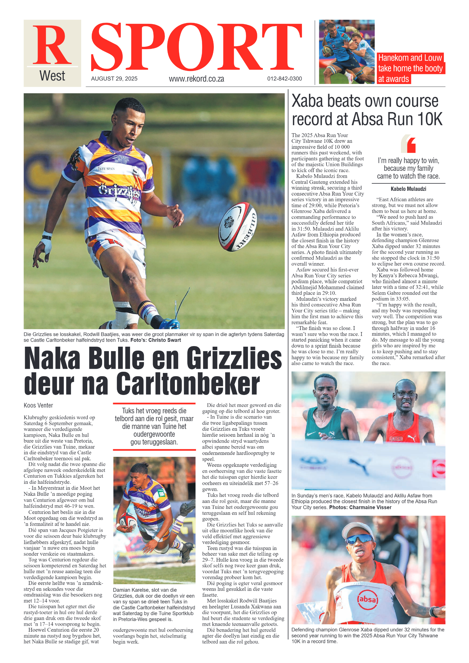 Rekord West 29 August 2025 page 8