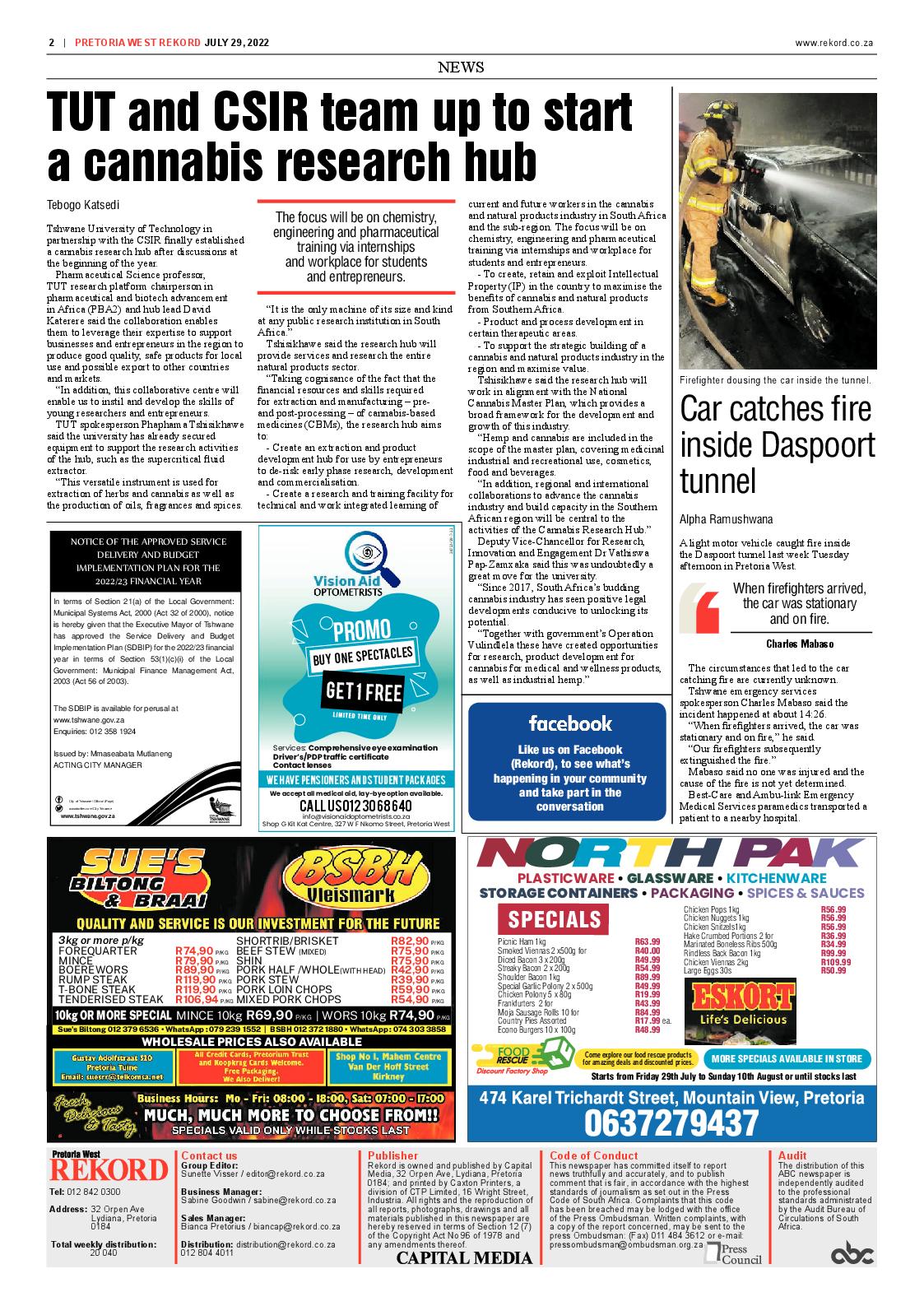 Rekord West 29 July 2022 page 2