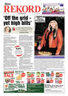 Rekord West 29 July 2022